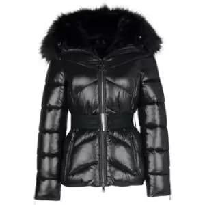 BARBOUR INTERNATIONAL Platinum Cobalt Quilted Jacket - Black