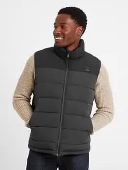 TOG24 Mens Murton Poly Heavy Padded Gilet, Black Size M Men