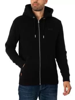 Essential Logo Zip Hoodie