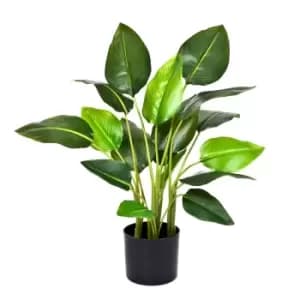 Greenbrokers Artificial Bird Of Paradise Plant 78Cm/2.5ft