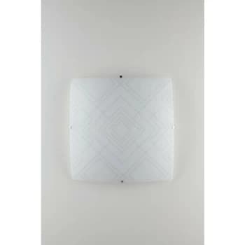 Fan Europe Luce_Ambiente_Design - Decorative Flush Ceiling Light, Glossy White Glass, E27