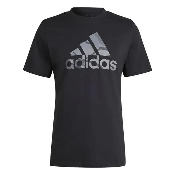 adidas Camo Badge of Sport Graphic T-Shirt - Black XS
