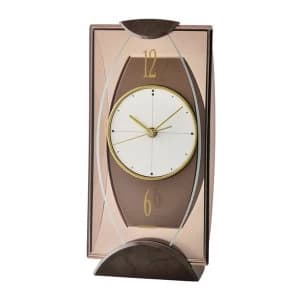 Seiko QXG103B Mantel Clock - Brown