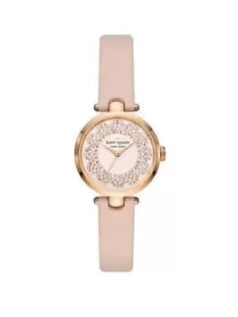 Kate Spade New York Holland Ladies Traditional Watch Stainless Steel, Pink, Women