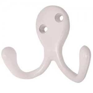 Select Hardware Twin Robe Hook 2 Pack