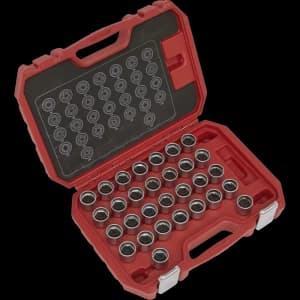 Sealey 30 Piece Locking Wheel Nut Key Set for Mercedes