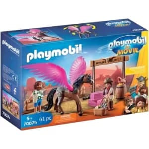 Playmobil: THE MOVIE Marla and Del with Flying Horse