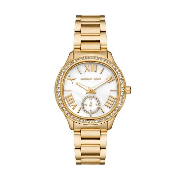 Michael Kors Sage Gold-Tone Stainless Steel Watch MK4805 MK4805