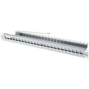Telegaertner H02025A0167 24 ports Network patch panel 483mm (19) CAT 6A 1 U Grey-white (RAL 7035)