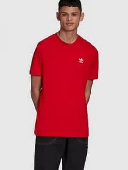 adidas Originals Essential T-Shirt - Red, Size XL, Men