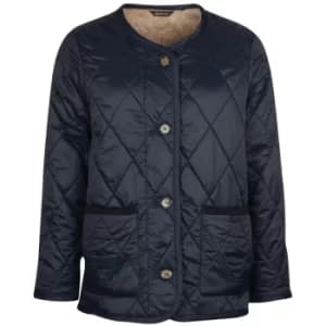 Barbour Womens Roslin Quilted Jacket Dk Navy/Navy 10