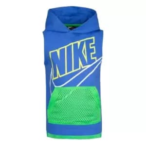 Nike Sleeveless Hoodie - Blue