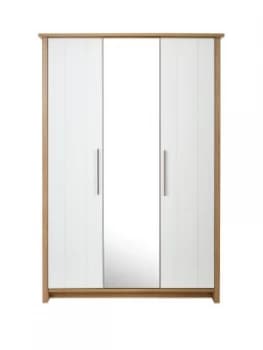 Consort Walden 3 Door Mirrored Wardrobe