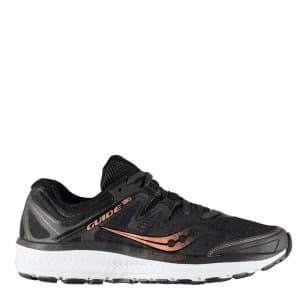 Saucony Guide ISO 10 Ladies Running Shoes - Black/Denim