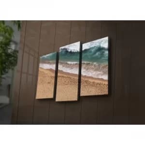 3PAT?ACT-29 Multicolor Decorative LED Lighted Canvas Painting (3 Pieces)