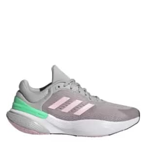 adidas Response Super 3.0 Sport Running Lace Shoes Kids - Grey Two / Clear Pink / Bliss