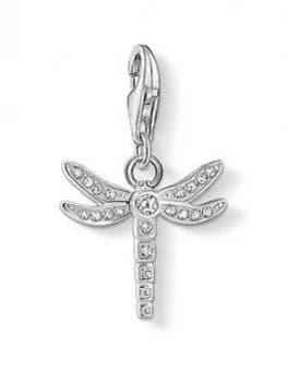 Thomas Sabo Zirconia Dragonfly Charm