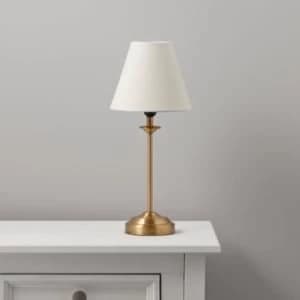 Stick Authentic Gold Brass effect Table lamp