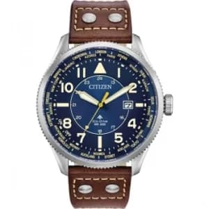 Mens Citizen Eco-drive Promaster Nighthawk Stainless Steel Watch