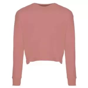 Next Level Womens/Ladies Long-Sleeved T-Shirt (M) (Desert Pink)