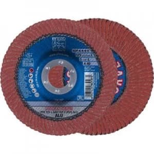 PFERD 67689068 POLIFAN-serrated washer PFR 125-L A40 SGP CURVE ALU Diameter 125mm 10 pc(s)