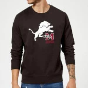 East Mississippi Community College Lion and Logo Sweatshirt - Black