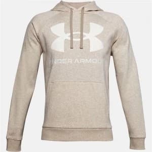 Urban Armor Gear Rival Fleece Logo Hoodie Mens - Brown