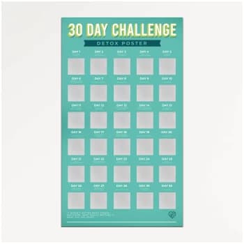30 Day Challenge Posters - Detox
