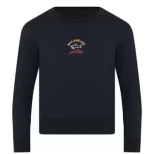 Paul And Shark Crew Sweater Junior Boys - Black
