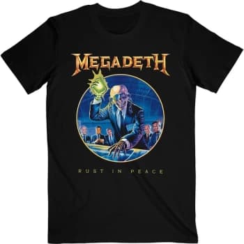 Megadeth - RIP Anniversary Unisex Large T-Shirt - Black