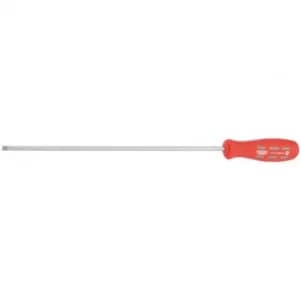 Draper 250mm x 5.0mm Plain Slot Parallel Tip Long Reach Mechanics Screwdriver (Sold Loose)