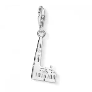 Thomas Sabo Silver Hamburg St Michaels Church Charm 1155-001-12