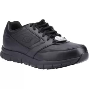Skechers Nampa Mens Work Trainers Black Size 10