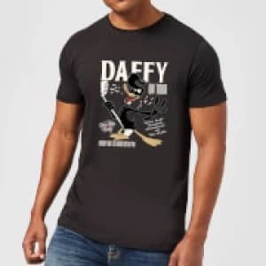 Looney Tunes Daffy Concert Mens T-Shirt - Black