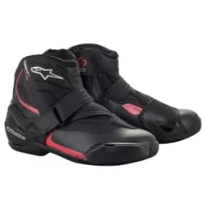Alpinestars SMX-1 R V2 Black Red Shoes 39