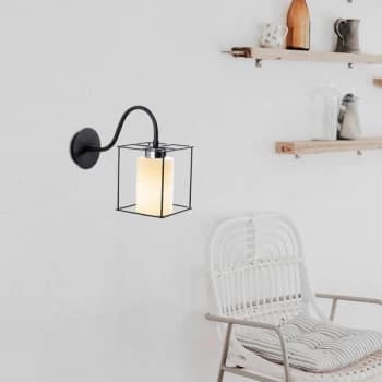 Swank - 702-A Black Wall Lamp