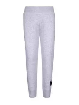 Nike Kids Girls Print Pack Jogging Bottoms, Light Grey, Size 3-4 Years, Women