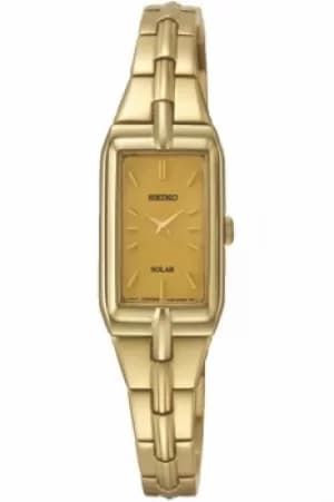Ladies Seiko Dress Solar Solar Powered Watch SUP276P9