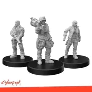 Cyberpunk Red Miniatures: Combat Zoners A (Heavies)