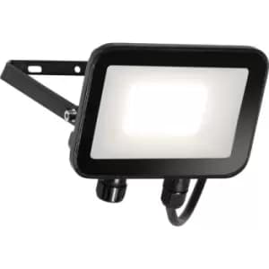 Knightsbridge - LED Flood Light Black 230V IP65 20W