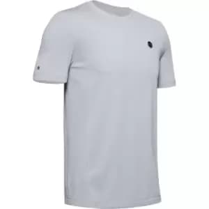 Under Armour Armour Rush Seamless Fitted T Shirt Mens - Grey