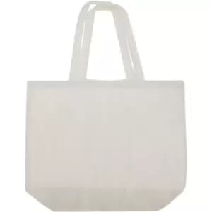 Westford Mill Maxi Tote/Shopper Bag For Life (Pack of 2) (One Size) (White) - White