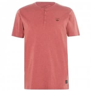 Firetrap Orbit T-Shirt Mens - Rust Marl