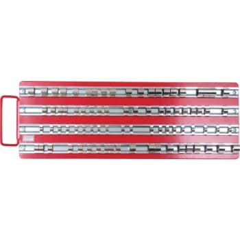 Socket Rail Tray 1/4",3/8" & 1/2" Sq. Dr. 80-Pce