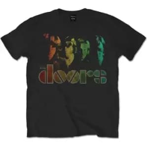 The Doors - Spectrum Unisex Large T-Shirt - Black