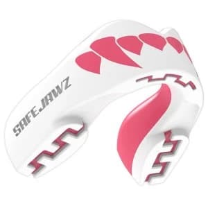 SafeJawz Extro Series Mouthguard Adult - Pink Fangz