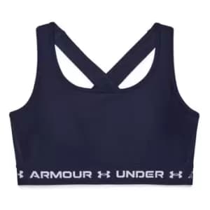 Under Armour Medium Support Crossback Bra Womens - Blue