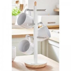 Tower Scandi 6 Cup Mug Tree