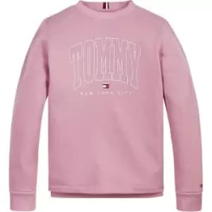 Tommy Hilfiger Bold Varsity Sweatshirt - Pink