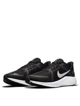 Nike Quest 4 - Black/White/Grey, Size 8, Men